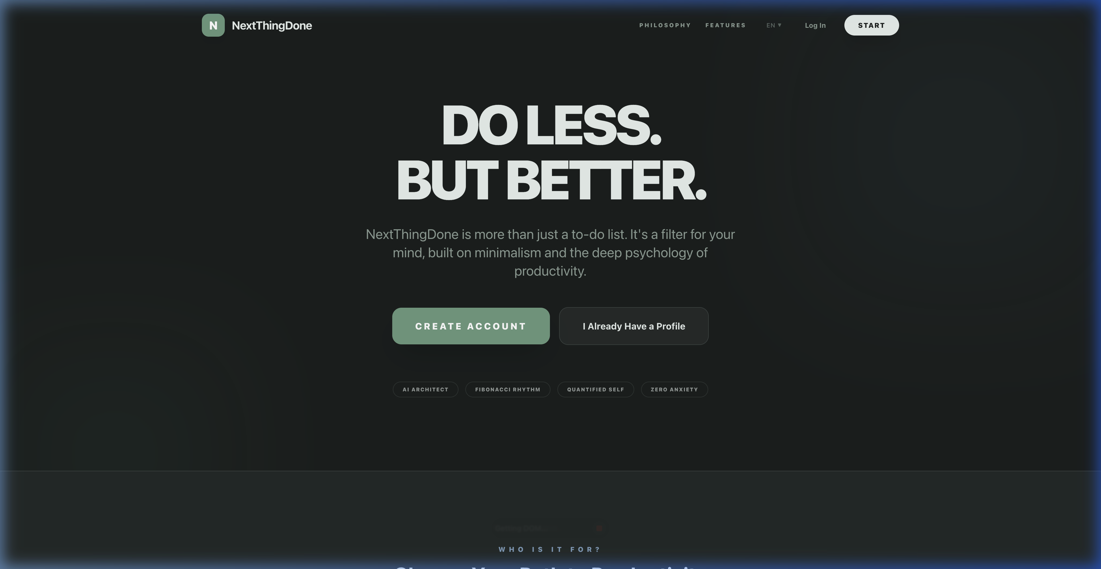 NextThingDone